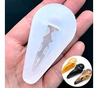 Bontannd 1pc 3d Raven Skull Silicone Mold Bird Skeleton Head Mold Crow Mold Halloween Jewelry Making Resin Art Jewelry Tools Uv Resin Molds