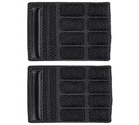Bontannd 2pcs Helmet Chin Pad Foam Pads Set Chin Strap Padding Replacement Universal for Cycling Bike Motorcycle Outdoor Racing, Black