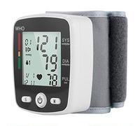 Bontannd Rechargeable Wrist Blood Pressure Monitor Automatic Digital Heart Rate Pr Tonometer Sphygmomanometer 1pc