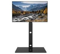 BONTEC Floor TV Stand for 30-70 inch TVs, Swivel Height Adjustable, 40 kg