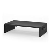 BONTEC Monitor Stand for Desk, Wooden Riser, 420 x 235 x 104 mm, 30 kg Load