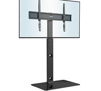 BONTEC TV Floor Stand for 30-70 Inch LED LCD OLED Flat Curved TVs, Height Adjustable Tall Swivel Standing TV Stand, Universal Freestanding Floor Standing TV Stand Base up to 40kg, Max VESA 600x400mm
