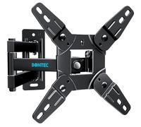 BONTEC TV Wall Bracket for 13-42 Inch TVs, Full Motion TV Wall Mount, 20 kg | Max VESA 200x200 mm, articulating arm, tilt swivel extension, LED LCD OLED, flat curved screens, home office use