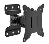 BONTEC TV Wall Bracket, Monitor Wall Mount for 13-30 Inch Screens, 25 kg | VESA 75x75 and 100x100 mm, full motion design, swivel and tilt adjustment, LCD LED compatible, bedrooms, offices, gaming