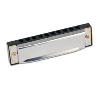 Bontempi 30 1020 10 Notes Metal Harmonica, Multi-Color