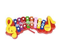 Bontempi | CinaMiniMelodies: 8 Note Xylophone for a Melodious Initiation into Music, 340x155x40 mm, Standard Color, m, 55 0835