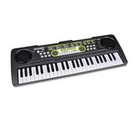 Bontempi Digital Keyboard 49 Keys, 35 Pre-Recorded Songs, 100 Sounds, 100 Rhythms, Metronome and Transposer Function, 52.5 x 18 x 4 cm