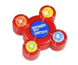 BONTEMPI - Gamepad Hit the Mole and Memory Game with Lights and Sounds, Challenge Your Brain and Test Your Memory 60x60x25mm