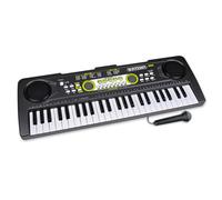 Bontempi | HarmonyKeys - Digital Keyboard with Microphone, Keyboard with 49 Keys, 53.3 x 19 x 5.8 cm