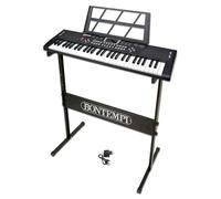 Bontempi | HarmonyLegs - 54 Keys Digital Keyboard with Keyboard Legs and Bright Keys Perfect for Fun, 75 x 24 x 9 cm