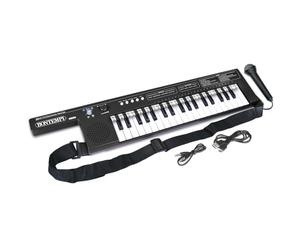 Bontempi | KeyRhythm - 37 Keys Keytar with Shoulder Strap and Rechargeable Battery for Unlimited Music Freedom