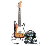 Bontempi Rock Electronic Guitar with Wireless Amplifier and 2 Microphones