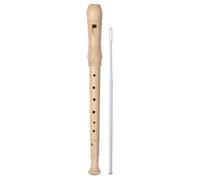 Bontempi Soprano Descant Recorder, German Fingering, 28 Notes (C-D), Made In Two Pieces