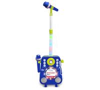 Bontempi | SoundHub - Sound Box with 2 Microphones and Adjustable Positions for Engaging Performance, 220 x 900 x 90 mm