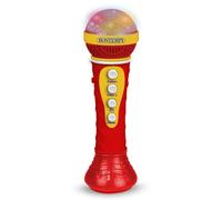 Bontempi | StarMic Karaoke - Microphone with Light Effects for Vera Star Performances, Red, 60x195x60mm