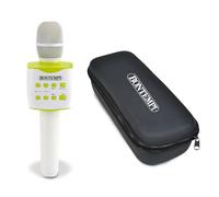 Bontempi | Wireless Microphone with Case and Karaoke Speaker, Voice Changer Effect, Volume and Eco Adjustable, 27 x 7.5 x 7.5 cm