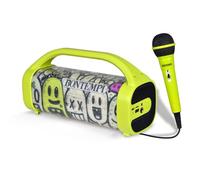 Bontempi | Wireless Speaker with Microphone and RGB Lights, USB Type-C Connection, 25 x 21.5 x 9 cm