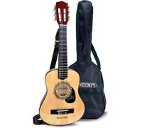 Bontempi - Wooden Guitar with 6 Strings, Multicoloured, 750 mm (21 7531)