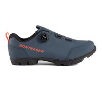 Bontrager Evoke SPD Mountain Bike trail Shoe Blue / Radioactive Orange