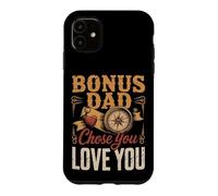 Bonus Dad Chose You Love You Stepdad Case for iPhone 11