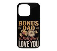Bonus Dad Chose You Love You Stepdad Case for iPhone 13 Pro