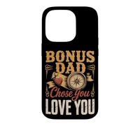 Bonus Dad Chose You Love You Stepdad Case for iPhone 14 Pro