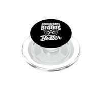 Bonus Dads With Beards Are Better - Stepdad Stepfather PopSockets PopGrip for MagSafe