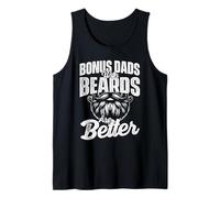 Bonus Dads with Beards are Better - Stepdad Stepfather Tank Top