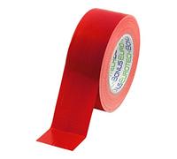 BONUS Eurotech 1BC12.77.0050/050A# Standard Duct Tape, Synthetic Rubber Based Adhesive, Width 50 mm, Length 50 m, Thickness 0.17 mm, Red