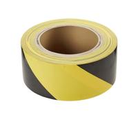 BONUS Eurotech 1BL23.71.0050 / 033A # PVC Floor Marking Tape, Rubber-based Adhesive, Soft, Length 33 m x Width 50 mm x Thickness 0.17 mm, Yellow/Black; Scapa with producer core or without