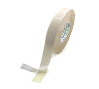 BONUS Eurotech 2BC10.01.0025/025A# Double Sided Adhesive Tape, Synthetic Rubber, Width 25 mm, Length 50 m, Thickness: 0.255 mm, White