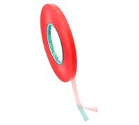 BONUS Eurotech 2BL44.15.0009/050A# Double Sided Self Adhesive Tape, Acrylic (Solvent Based) Adhesive Coated On Both Sides, Width 9 mm, Length 50 m, Total Thickness 0.20 mm, Red