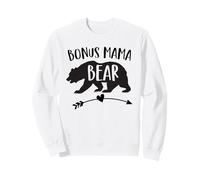 Bonus Mama Bear Best Step mom Ever Stepmom Sweet Stepmother Sweatshirt