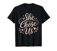 Bonus Mom Definition She Chose Them Loved Stepmom Love T-Shirt