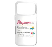 Bonus Mom definition Stepmother mothers day Kindness Family Case for iPhone 17 Pro