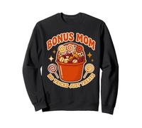 Bonus Mom Halloween No Tricks Just Treats Retro Stepmom Sweatshirt