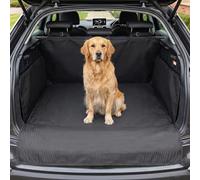 bonVIVO Car Boot Liner 154x103 cm - Travel Buddy Ted, Universal Waterproof Non-Slip Dog Boot Cover & Car Boot Protector, Boot Liner for Dogs, Car Bumper Protector, Dog Guard for Car Trunk, Black