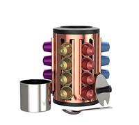 bonVIVO Coffee Pod Holder - Space-Saving Coffee Pod Storage, Decorative Capsule Organizer for Kitchen, Modern Design Coffee Pod Display for Convenient & Stylish Storage