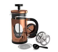 bonVIVO French Press Cafetiere 350ml Stainless Steel Copper