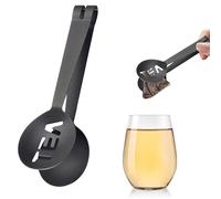 bonVIVO Tea Bag Squeezer Tongs Stainless Steel Tea Bag Strainer Spoon