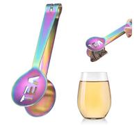 bonVIVO Tea Bag Squeezer Tongs Stainless Steel Tea Bag Strainer Spoon