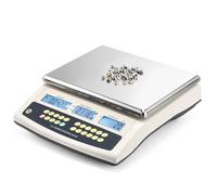 Bonvoisin Digital Counting Scale 6kg x 0.1g, High-Precision Industrial Scale with All-in-One Tare, Counting & Alarm Functions, RS232 Data Export & Rechargeable Battery, for Parts & Coins