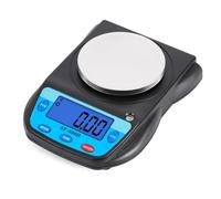 Bonvoisin Digital Lab Scale 600g x 0.01g Precision Electronic Scale LCD Display Analytical Balance Jewelry Scale Scientific Scale 0.01g Accuracy (Blue Original Type)