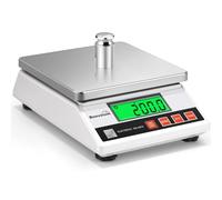 Bonvoisin Precision Digital Scale 6000gx0.1g - Industrial Counting, Accurate Electronic Balance, Portable Laboratory Analytical Balance, Jewelry Kitchen Scale CE Certified
