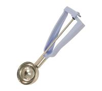 Bonzer Litegrip Portioner - Sky Blue 14 | Squeeze-handle operation allows effortless portioning, with a color-coded grip for rapid service in busy commercial kitchens.