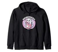 Boo-Ba Milk Tea Kawaii Ghost Halloween Zip Hoodie