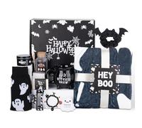 Boo Basket Gifts for Women Teen Girls, Boo Basket Stuffer With Witch Brew Mug Boo Throw Blanket Scented Candle Relaxing Sap Gifts for Family Friends