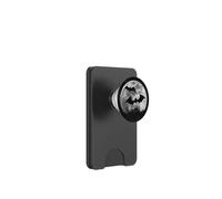 Boo Bats In Full Moon Dark Night Gothic Halloween Artwork PopSockets PopWallet for MagSafe