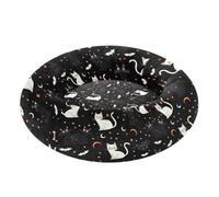 Boo Black White Halloween Removable & Washable Pet Dog Beds fluffier Orthopedic Dog Bed for Small Size Pets Supplies cama de Pelotas para Perros