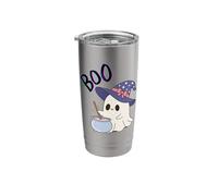 Boo Boo, It's Halloween, Let's Have Some Fun. Stainless Steel Insulated Tumbler